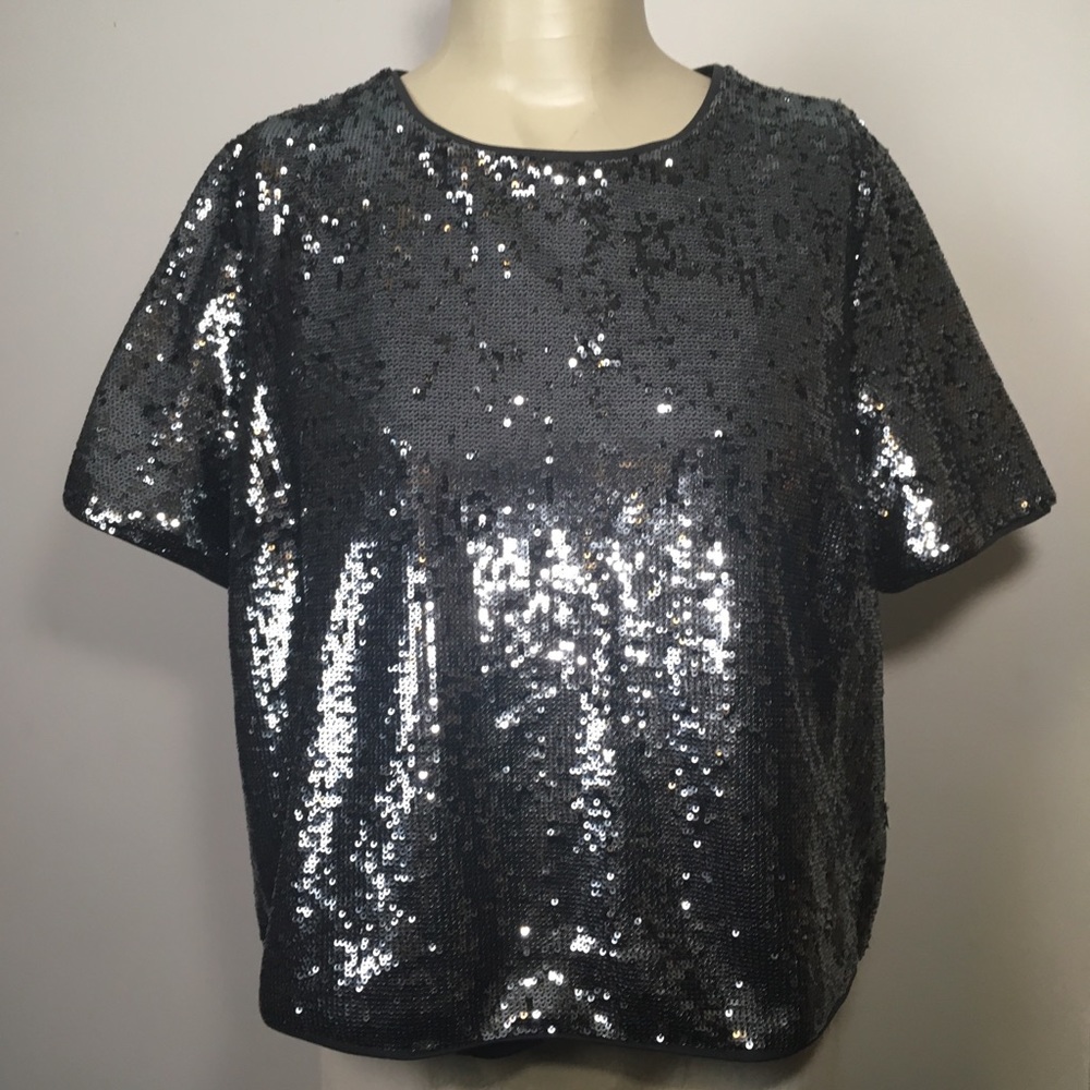 Forever 21 Plus Size Sequin Top, XL